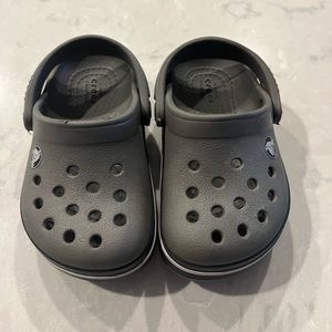 Gray Crocs